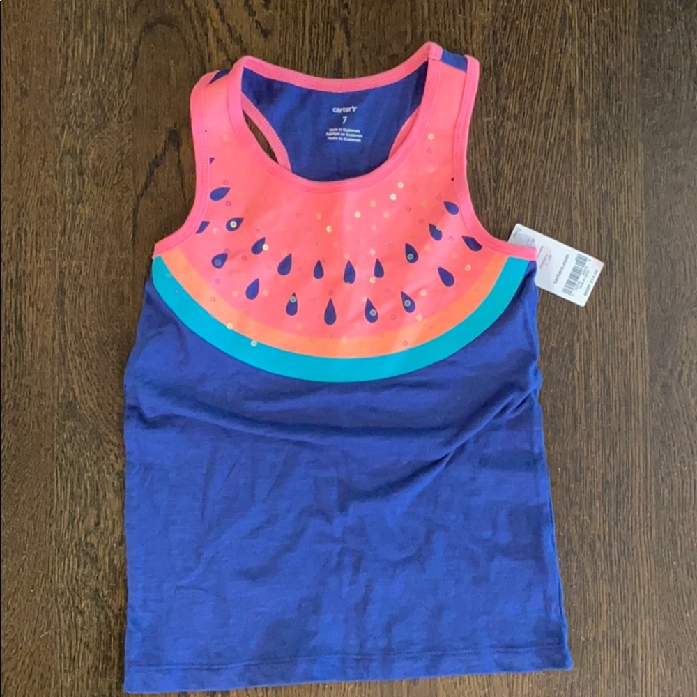 COPY - Carter’s girls watermelon tank top